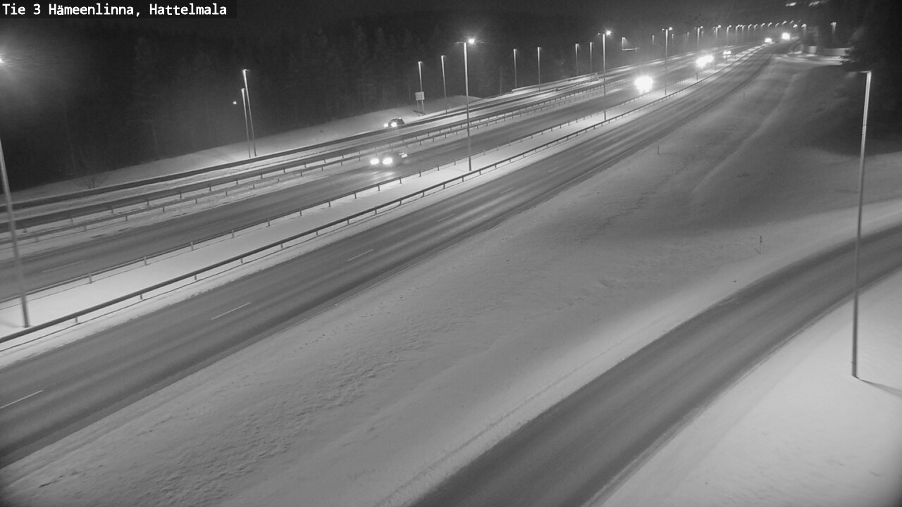 Weather Camera Image Väg 3 Tavastehus, Hattelmala, Hämeenlinna, Kanta-Häme