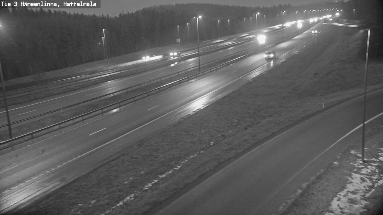 Weather Camera Image Väg 3 Tavastehus, Hattelmala, Hämeenlinna, Kanta-Häme