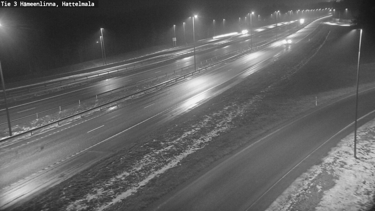 Weather Camera Image Road 3 Hämeenlinna, Hattelmala, Hämeenlinna, Kanta-Häme