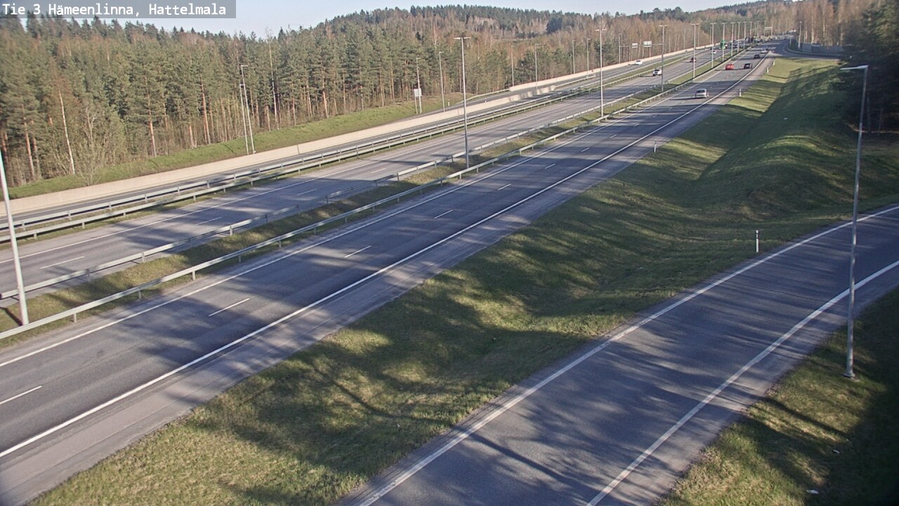 Weather Camera Image Väg 3 Tavastehus, Hattelmala, Hämeenlinna, Kanta-Häme