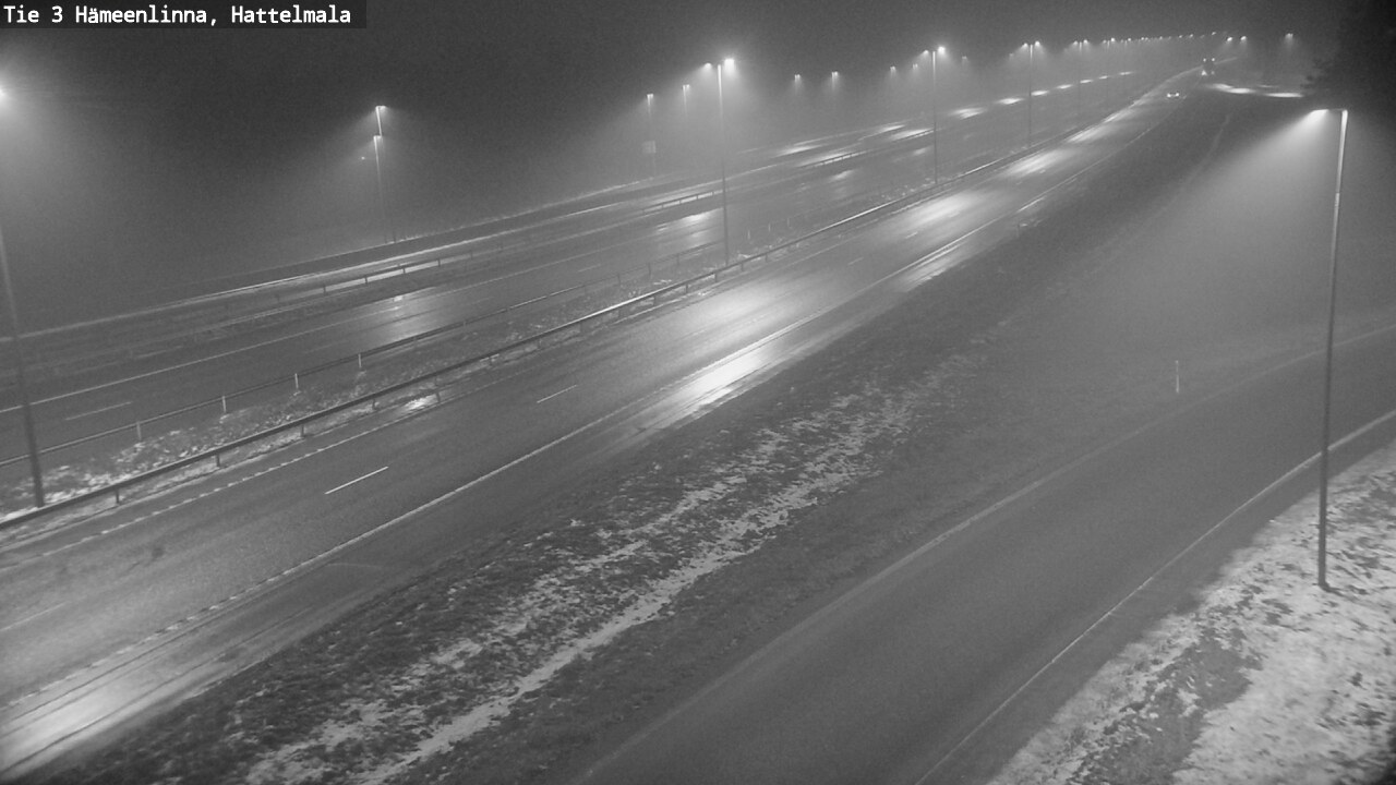 Weather Camera Image Road 3 Hämeenlinna, Hattelmala, Hämeenlinna, Kanta-Häme