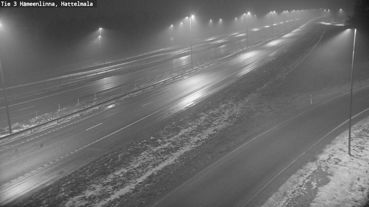 Weather Camera Image Väg 3 Tavastehus, Hattelmala, Hämeenlinna, Kanta-Häme