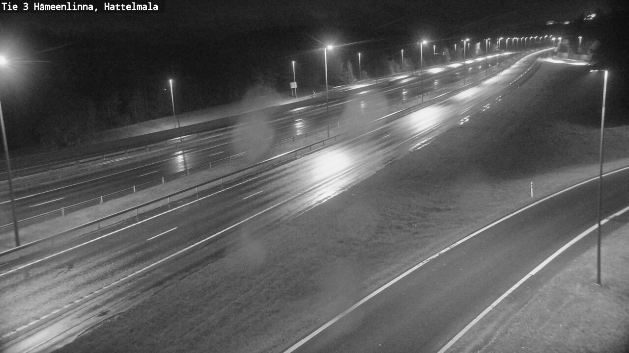 Weather Camera Image Road 3 Hämeenlinna, Hattelmala, Hämeenlinna, Kanta-Häme