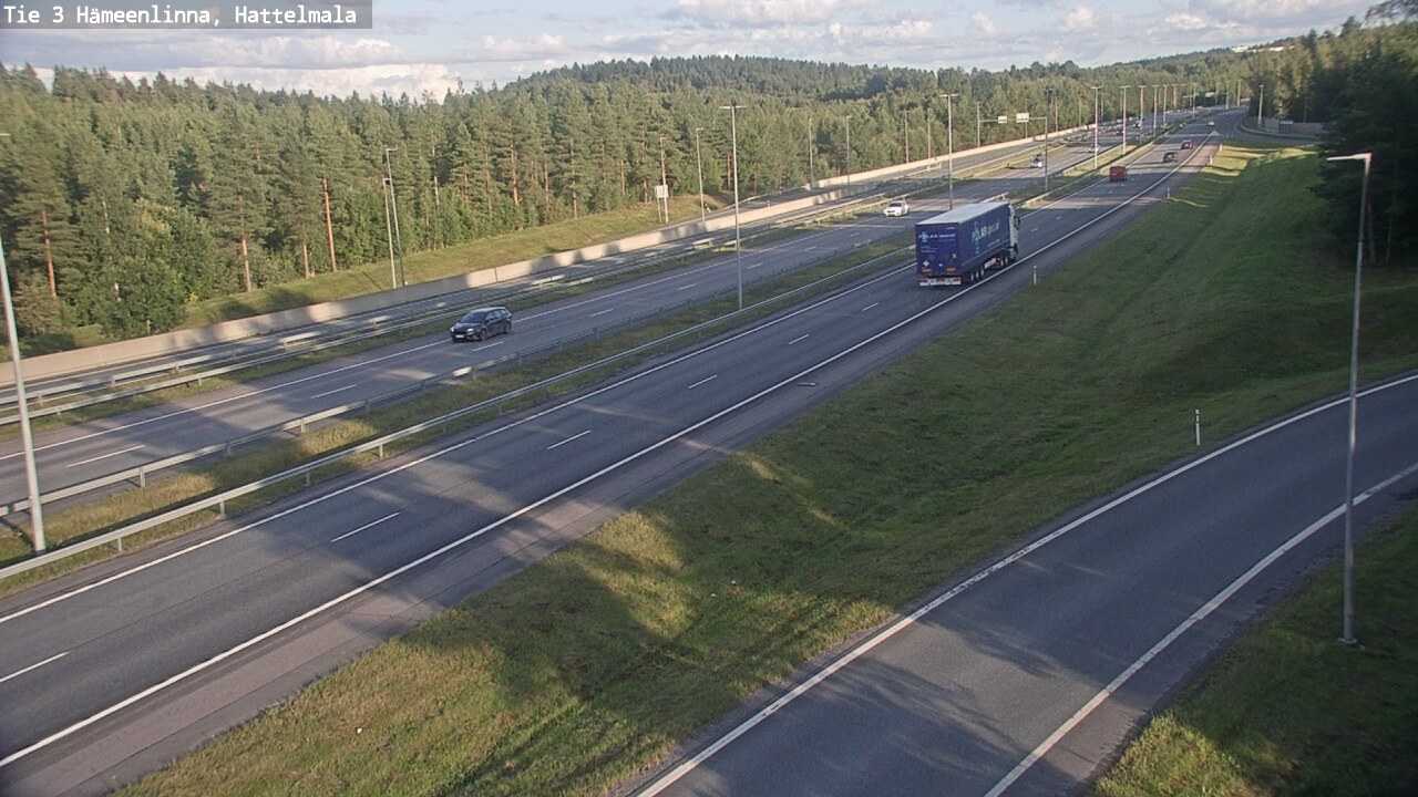 Kelikamerat Kuva Tie 3 Hämeenlinna, Hattelmala, Hämeenlinna, Kanta-Häme