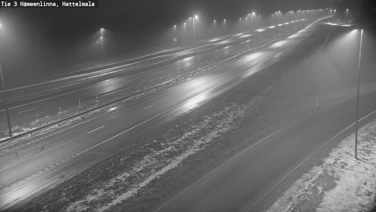 Weather Camera Image Road 3 Hämeenlinna, Hattelmala, Hämeenlinna, Kanta-Häme