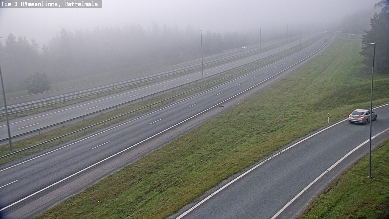 Weather Camera Image Road 3 Hämeenlinna, Hattelmala, Hämeenlinna, Kanta-Häme