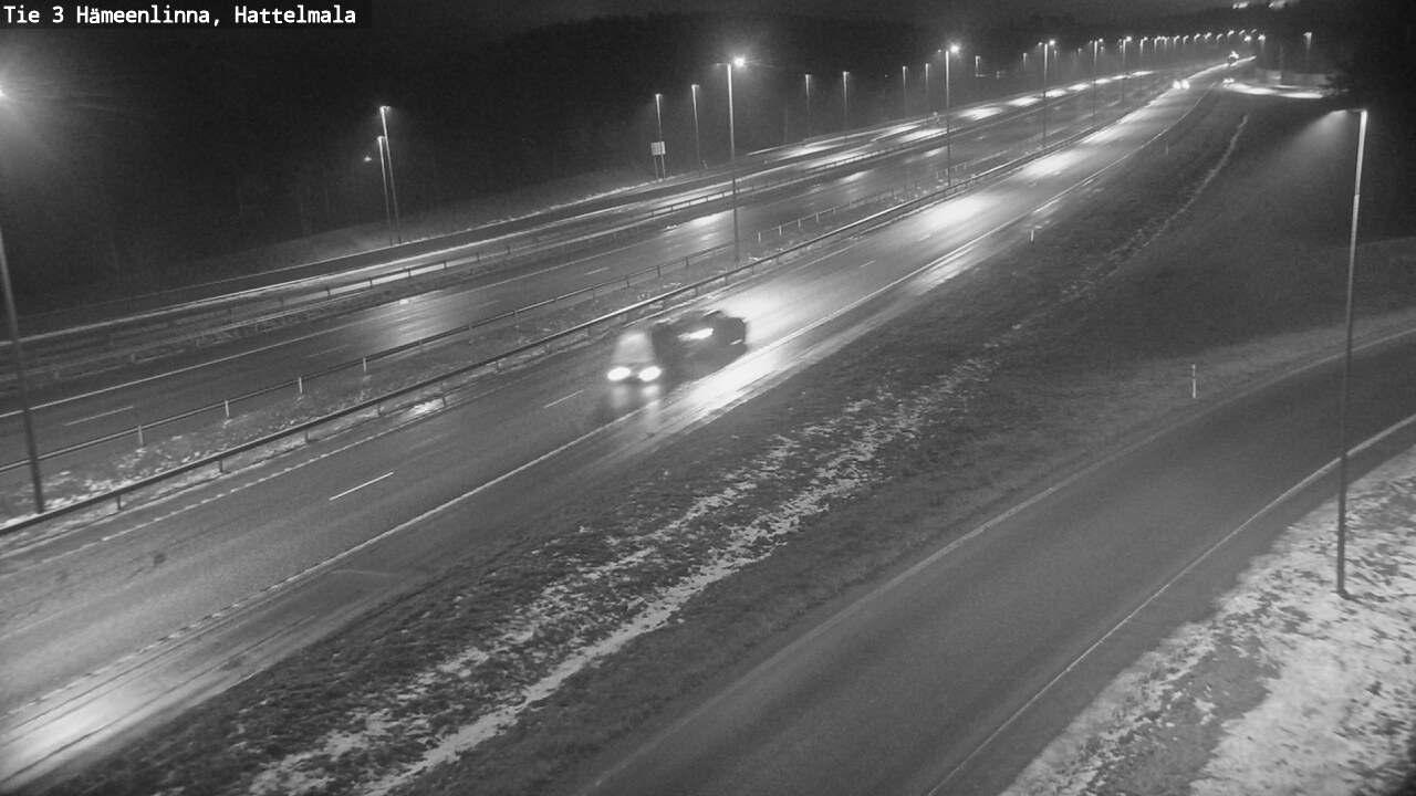 Weather Camera Image Road 3 Hämeenlinna, Hattelmala, Hämeenlinna, Kanta-Häme