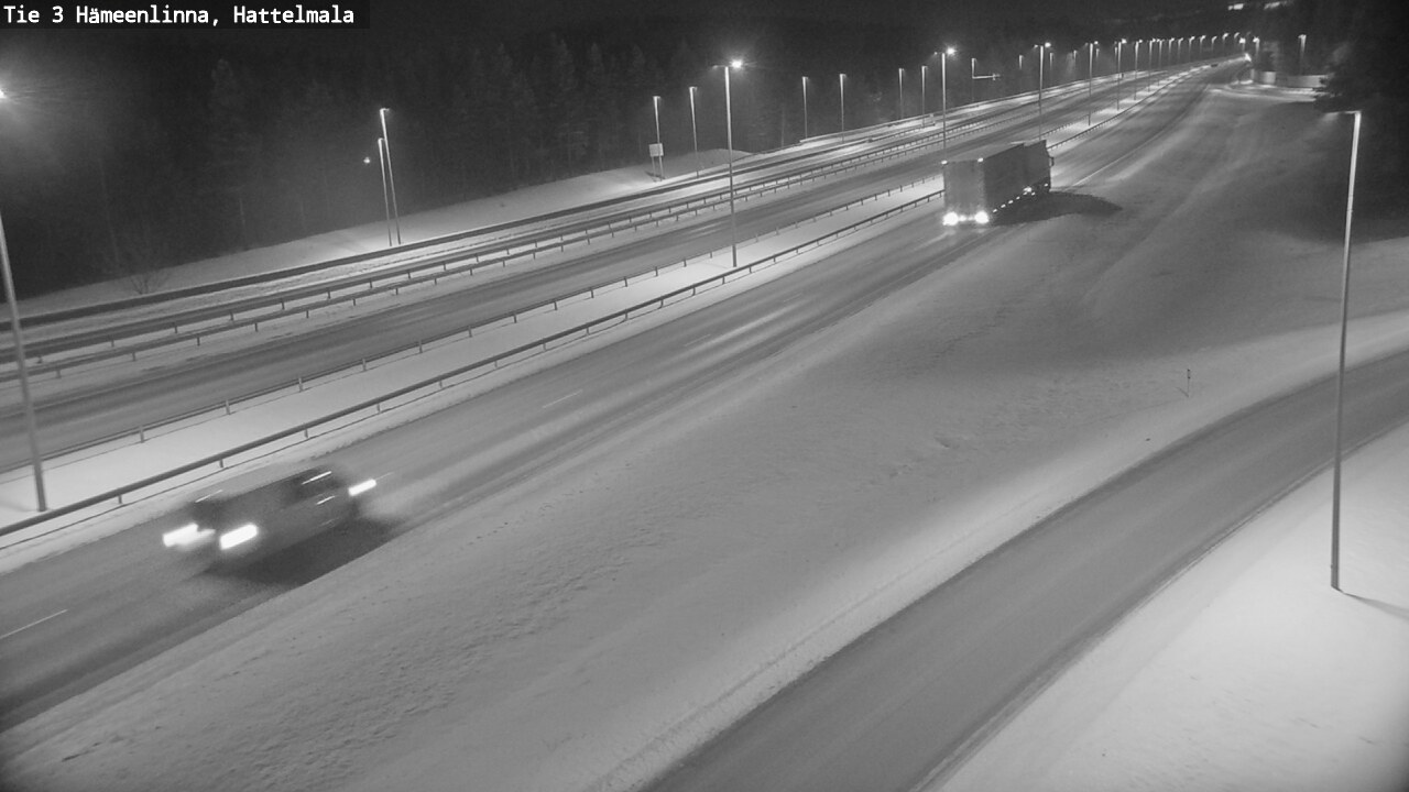 Weather Camera Image Väg 3 Tavastehus, Hattelmala, Hämeenlinna, Kanta-Häme