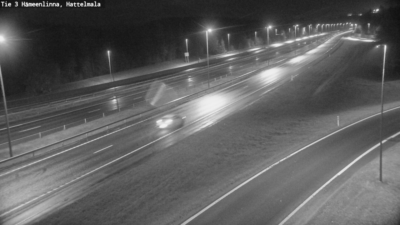 Weather Camera Image Road 3 Hämeenlinna, Hattelmala, Hämeenlinna, Kanta-Häme