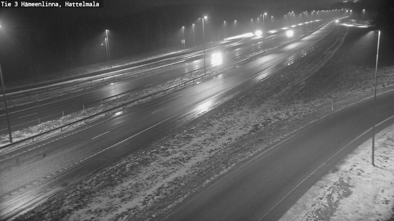 Weather Camera Image Väg 3 Tavastehus, Hattelmala, Hämeenlinna, Kanta-Häme