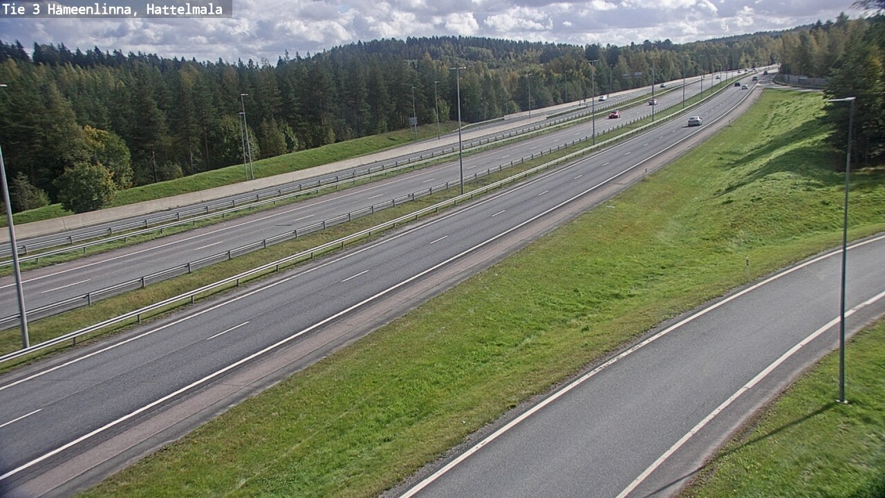 Kelikamerat Kuva Tie 3 Hämeenlinna, Hattelmala, Hämeenlinna, Kanta-Häme