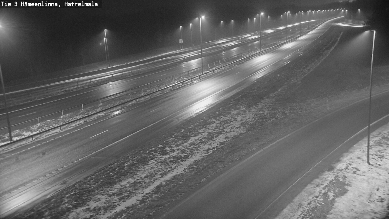 Weather Camera Image Väg 3 Tavastehus, Hattelmala, Hämeenlinna, Kanta-Häme