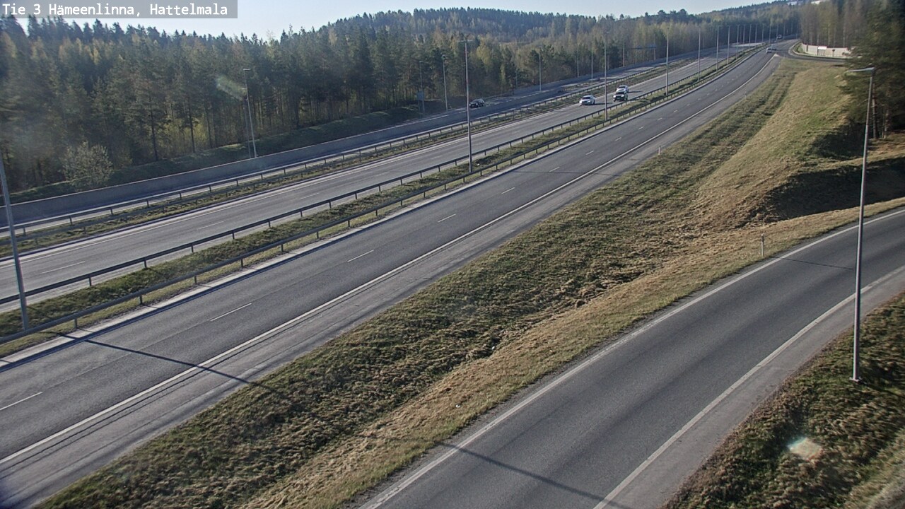 Weather Camera Image Väg 3 Tavastehus, Hattelmala, Hämeenlinna, Kanta-Häme
