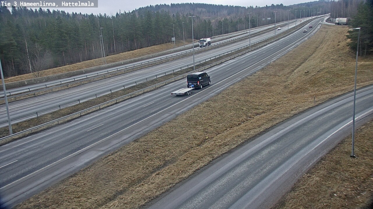 Weather Camera Image Väg 3 Tavastehus, Hattelmala, Hämeenlinna, Kanta-Häme