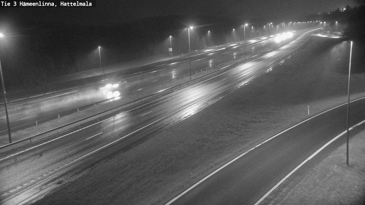 Weather Camera Image Road 3 Hämeenlinna, Hattelmala, Hämeenlinna, Kanta-Häme
