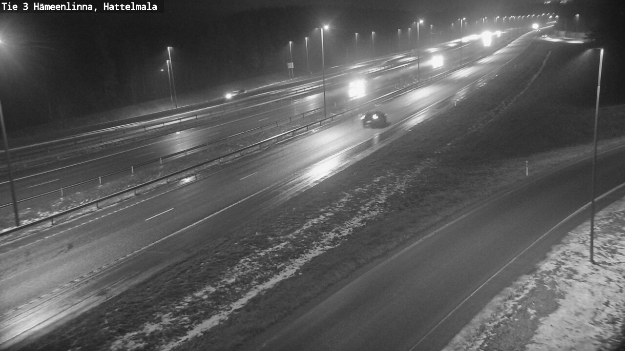 Weather Camera Image Road 3 Hämeenlinna, Hattelmala, Hämeenlinna, Kanta-Häme
