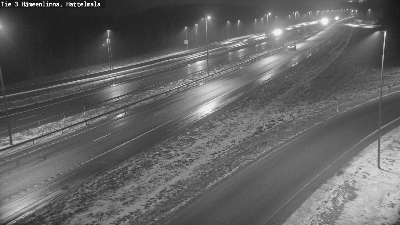 Weather Camera Image Väg 3 Tavastehus, Hattelmala, Hämeenlinna, Kanta-Häme