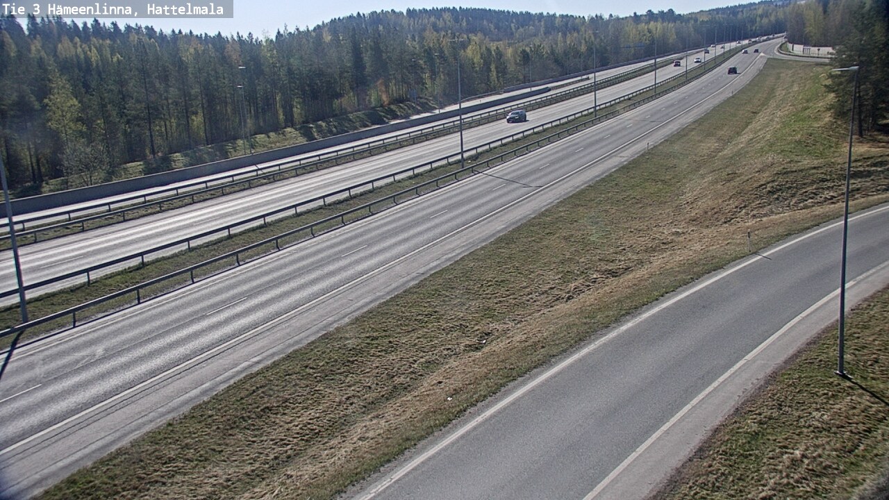 Kelikamerat Kuva Tie 3 Hämeenlinna, Hattelmala, Hämeenlinna, Kanta-Häme