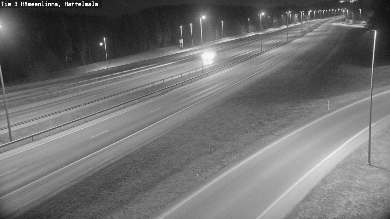 Weather Camera Image Road 3 Hämeenlinna, Hattelmala, Hämeenlinna, Kanta-Häme