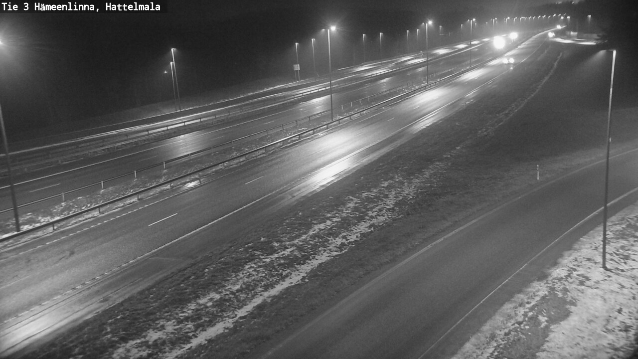 Weather Camera Image Road 3 Hämeenlinna, Hattelmala, Hämeenlinna, Kanta-Häme