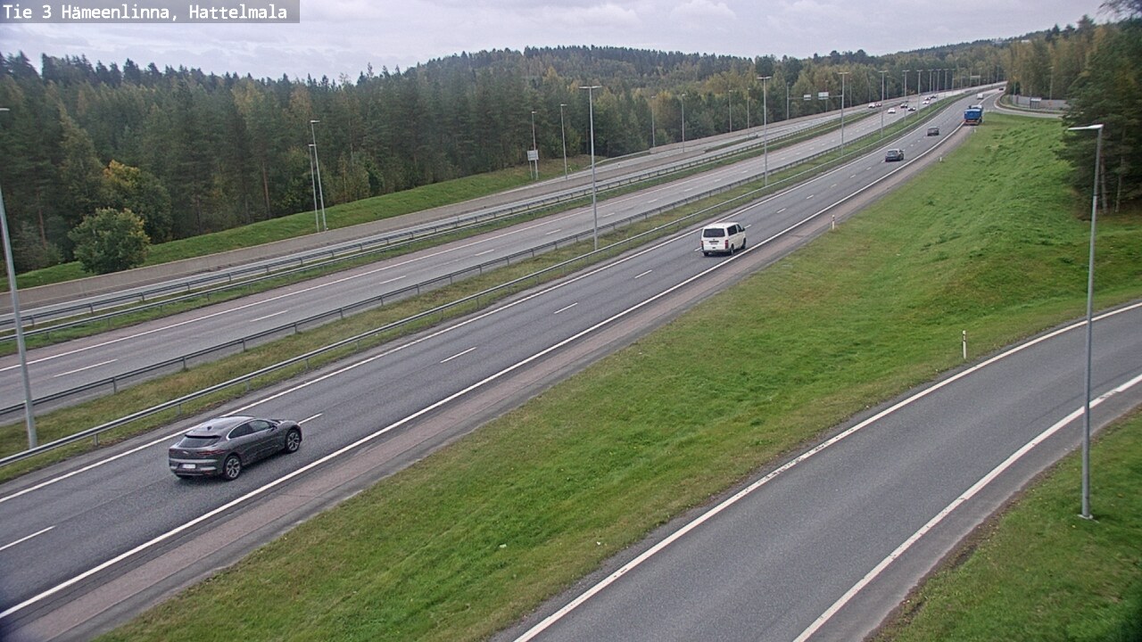 Weather Camera Image Road 3 Hämeenlinna, Hattelmala, Hämeenlinna, Kanta-Häme