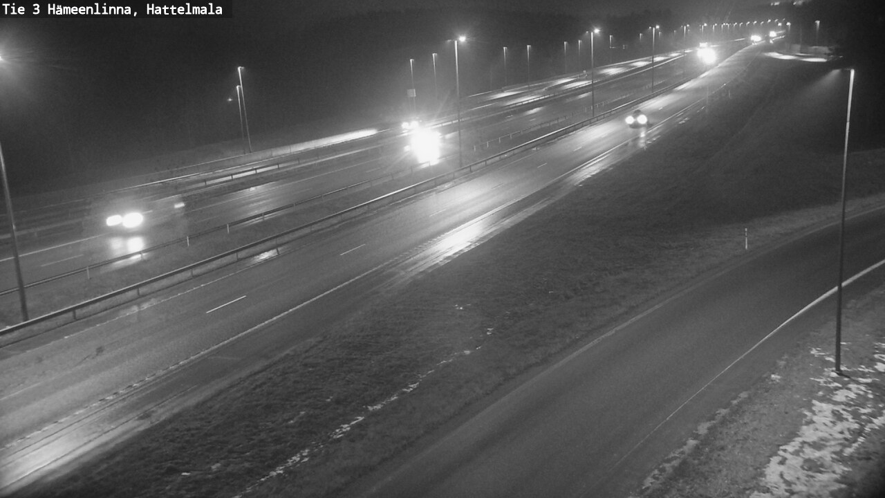 Weather Camera Image Väg 3 Tavastehus, Hattelmala, Hämeenlinna, Kanta-Häme