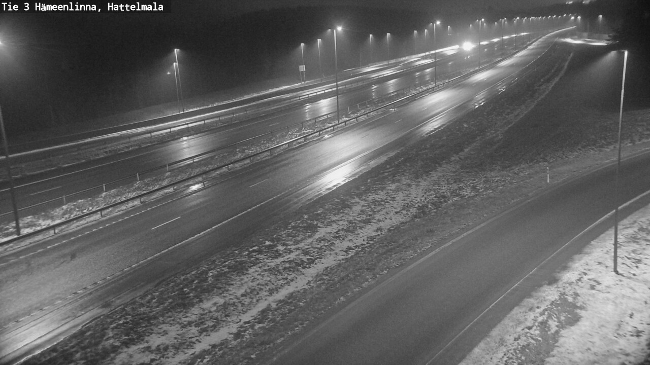 Weather Camera Image Väg 3 Tavastehus, Hattelmala, Hämeenlinna, Kanta-Häme