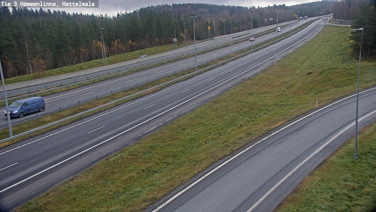 Kelikamerat Kuva Tie 3 Hämeenlinna, Hattelmala, Hämeenlinna, Kanta-Häme