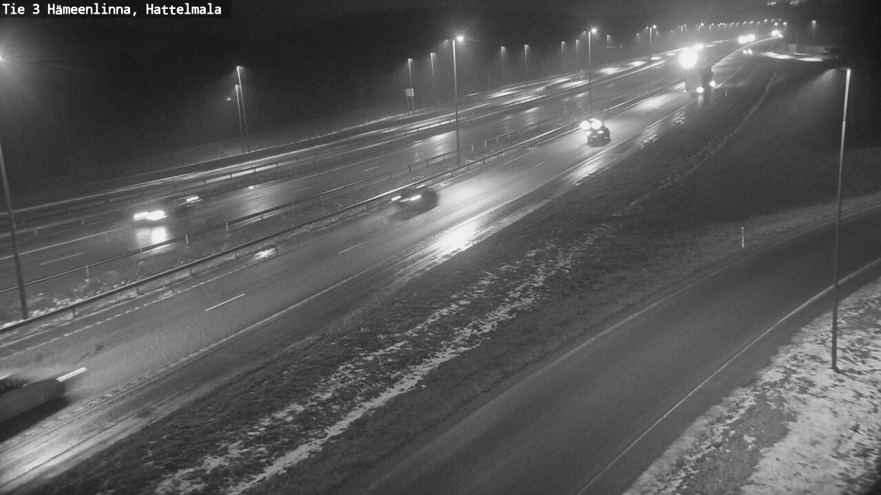 Weather Camera Image Road 3 Hämeenlinna, Hattelmala, Hämeenlinna, Kanta-Häme
