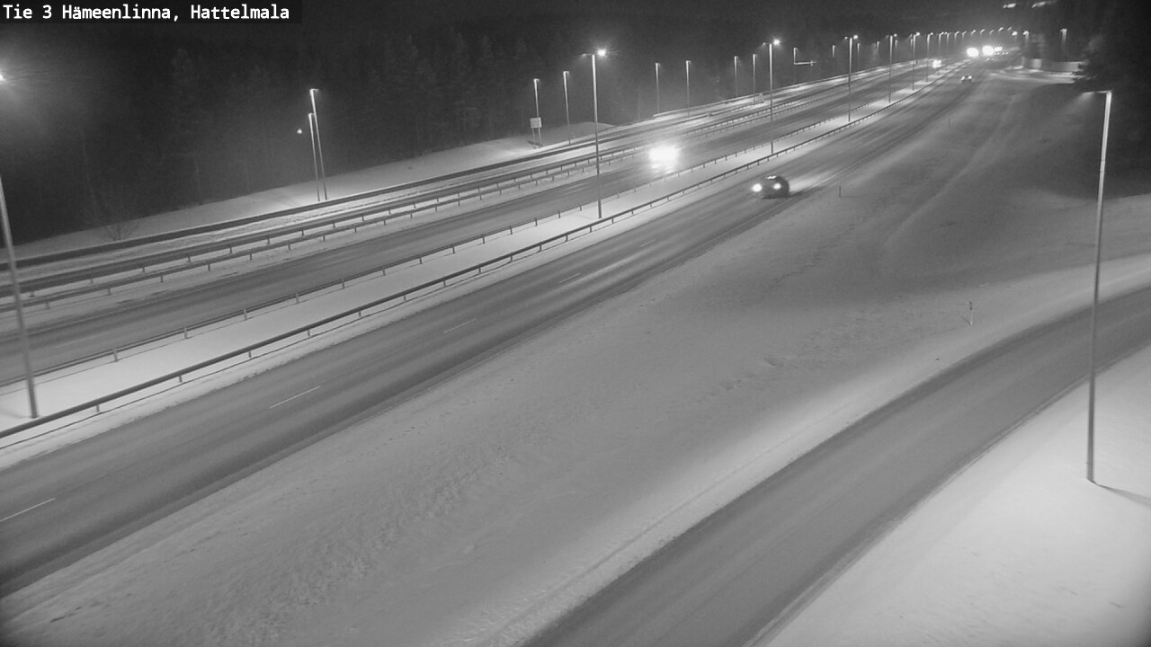 Weather Camera Image Väg 3 Tavastehus, Hattelmala, Hämeenlinna, Kanta-Häme