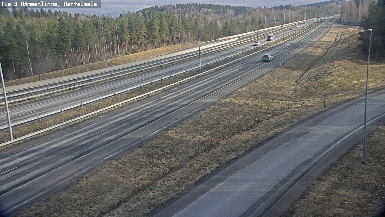Weather Camera Image Väg 3 Tavastehus, Hattelmala, Hämeenlinna, Kanta-Häme