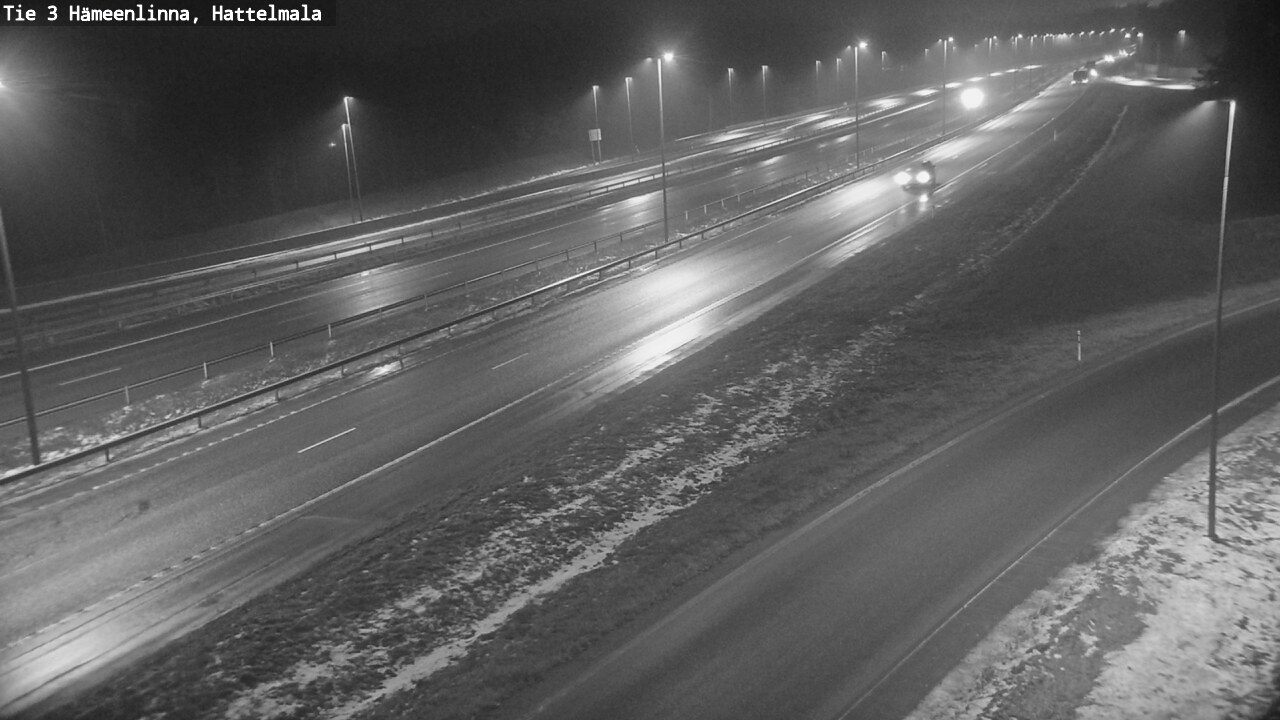 Weather Camera Image Road 3 Hämeenlinna, Hattelmala, Hämeenlinna, Kanta-Häme