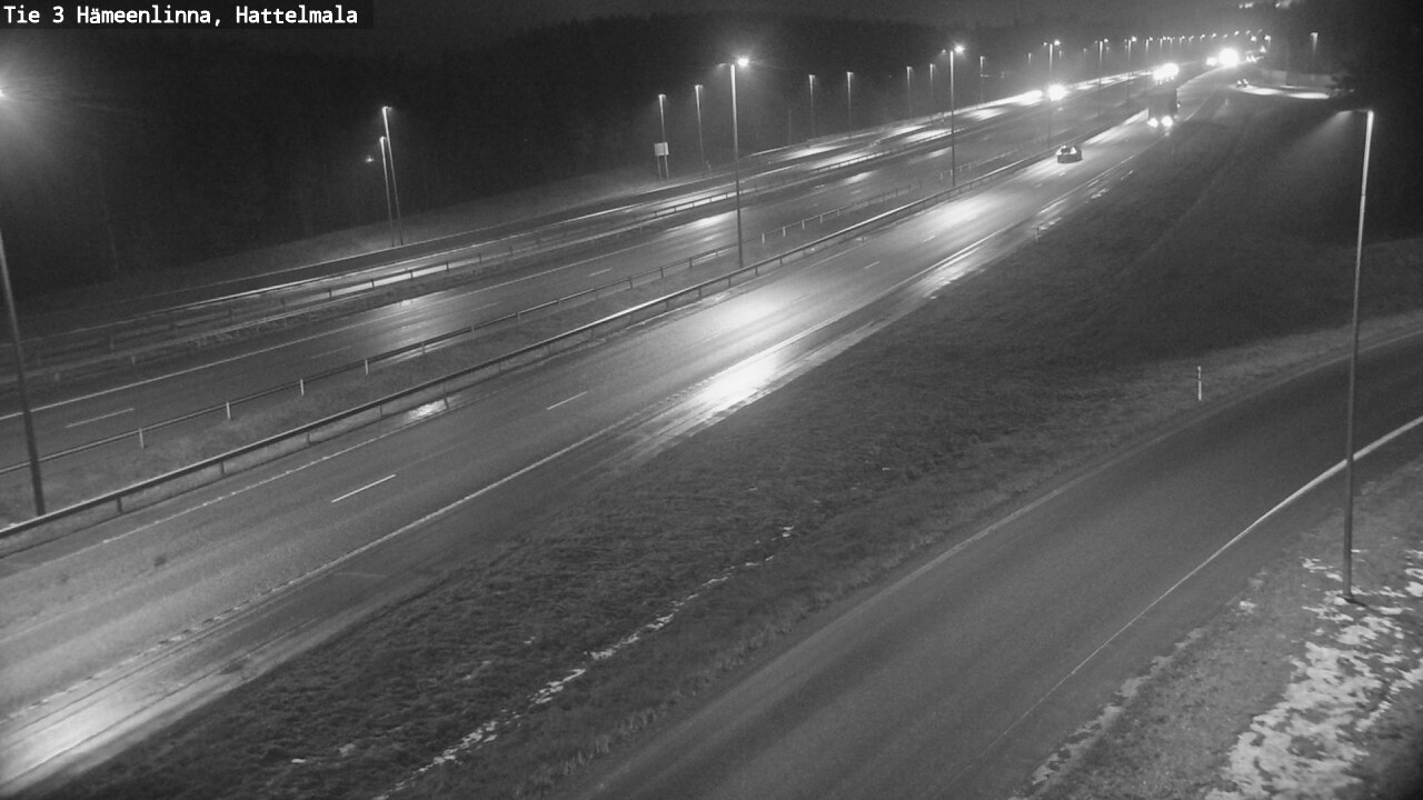Weather Camera Image Väg 3 Tavastehus, Hattelmala, Hämeenlinna, Kanta-Häme