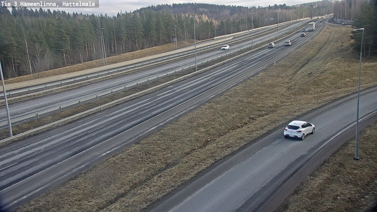 Weather Camera Image Väg 3 Tavastehus, Hattelmala, Hämeenlinna, Kanta-Häme