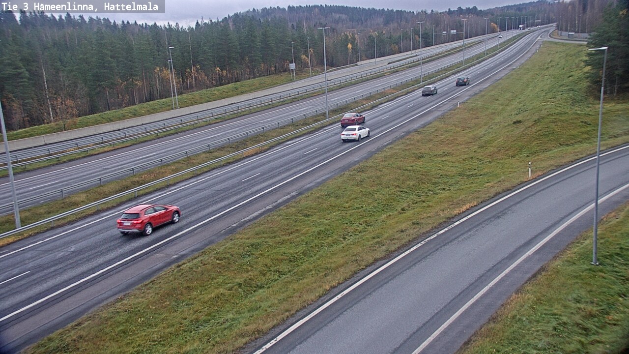 Kelikamerat Kuva Tie 3 Hämeenlinna, Hattelmala, Hämeenlinna, Kanta-Häme