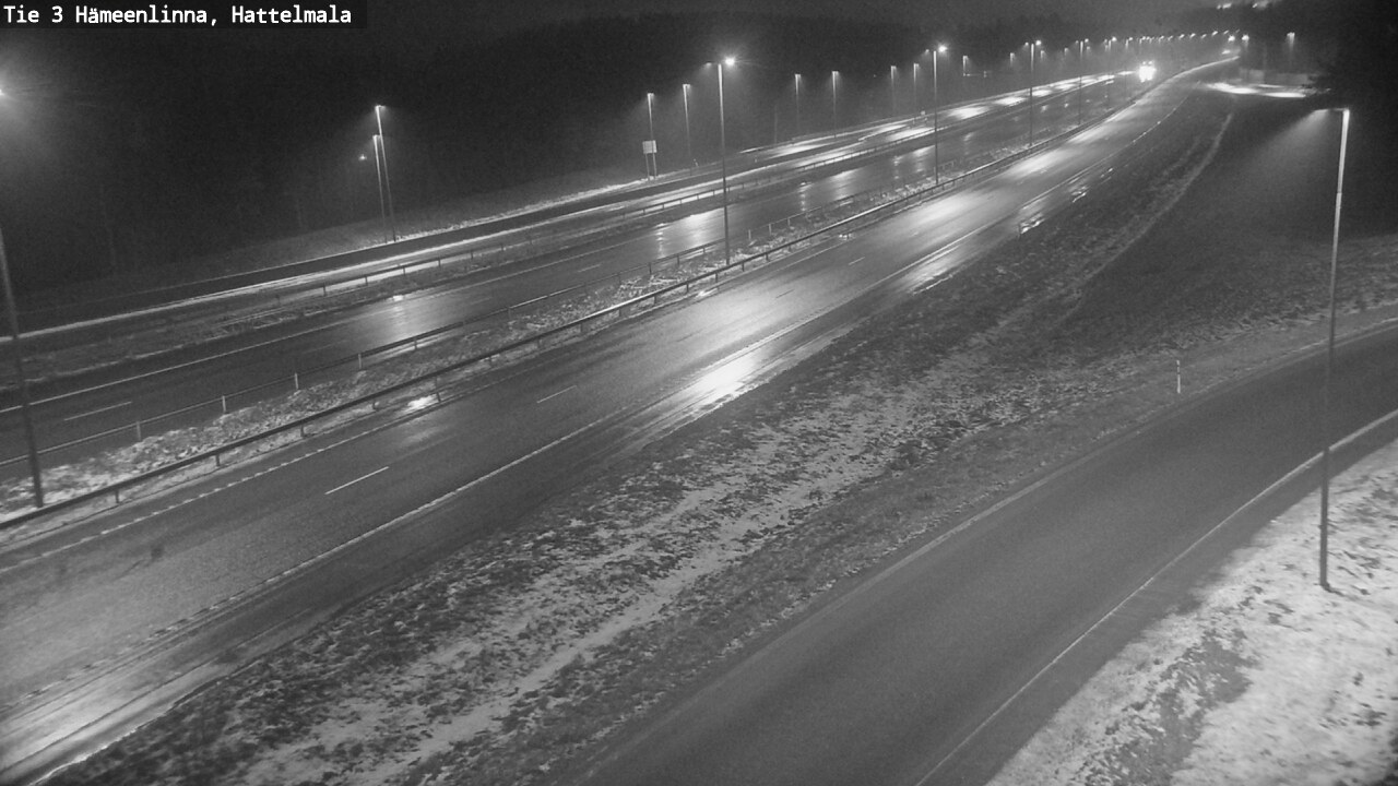 Weather Camera Image Väg 3 Tavastehus, Hattelmala, Hämeenlinna, Kanta-Häme