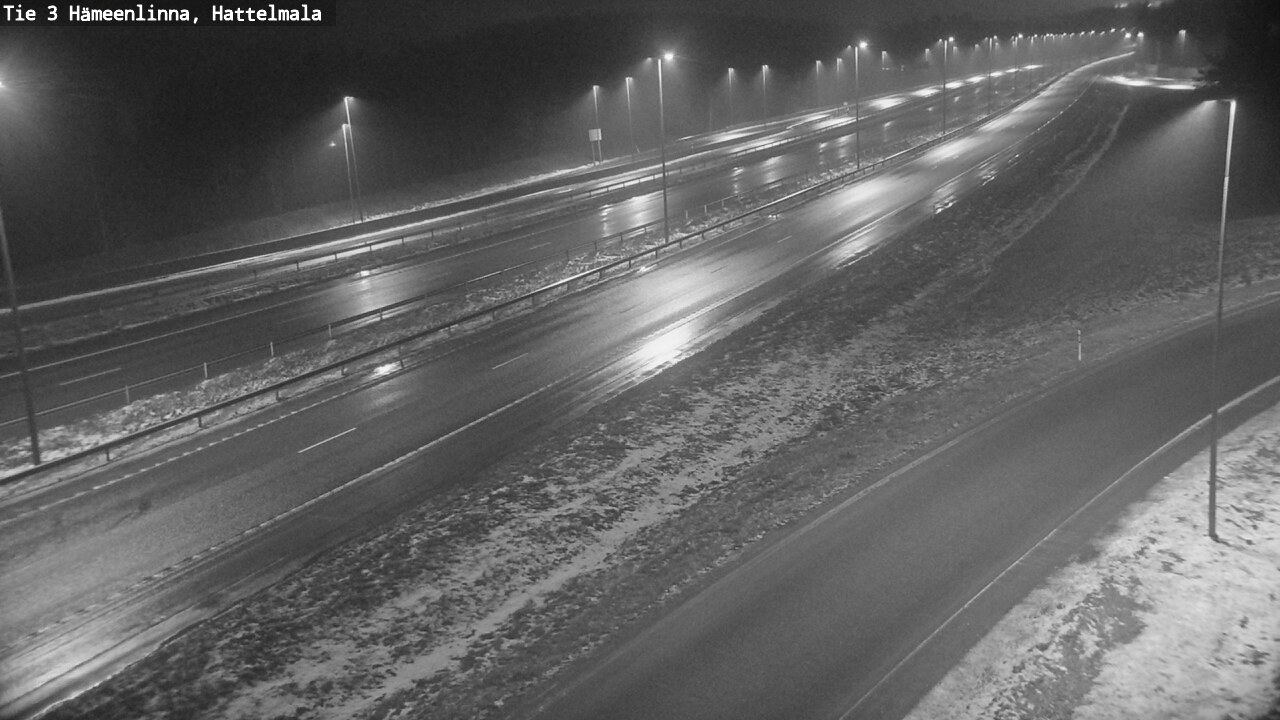 Weather Camera Image Väg 3 Tavastehus, Hattelmala, Hämeenlinna, Kanta-Häme
