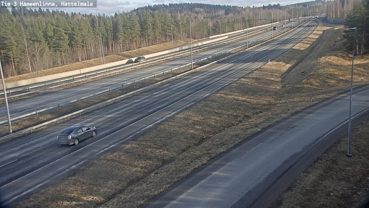 Weather Camera Image Väg 3 Tavastehus, Hattelmala, Hämeenlinna, Kanta-Häme