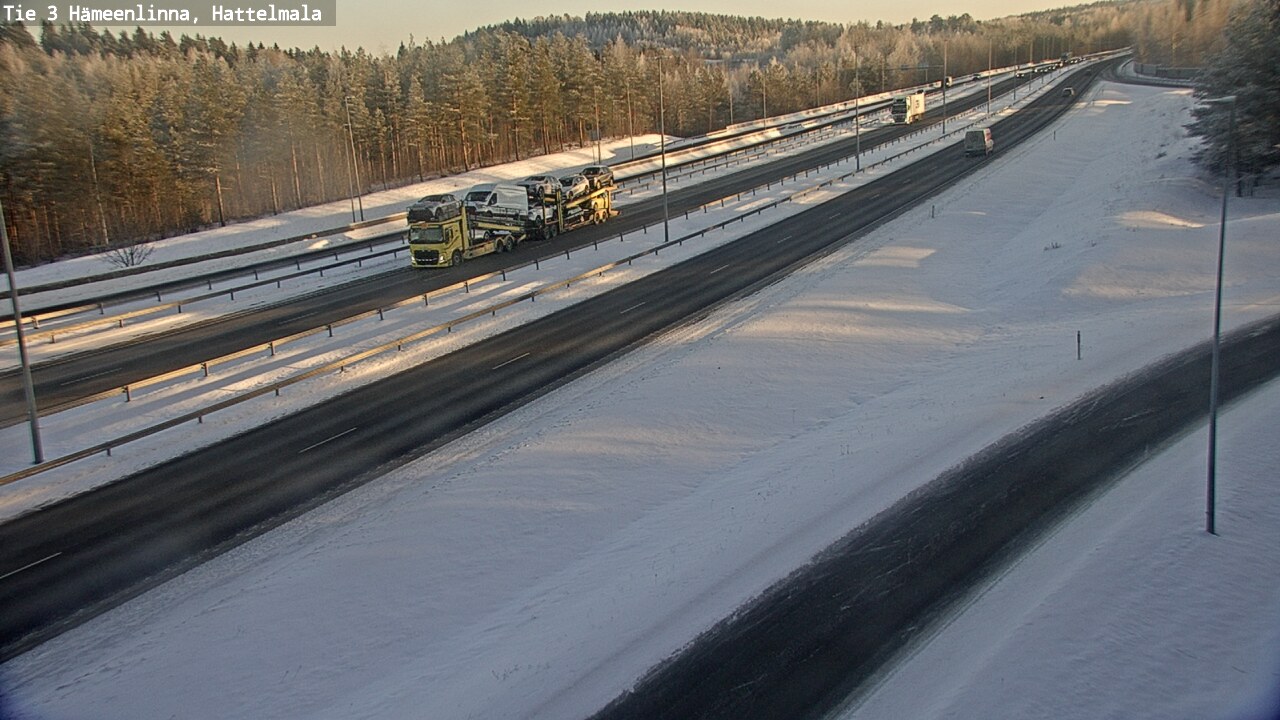 Kelikamerat Kuva Tie 3 Hämeenlinna, Hattelmala, Hämeenlinna, Kanta-Häme