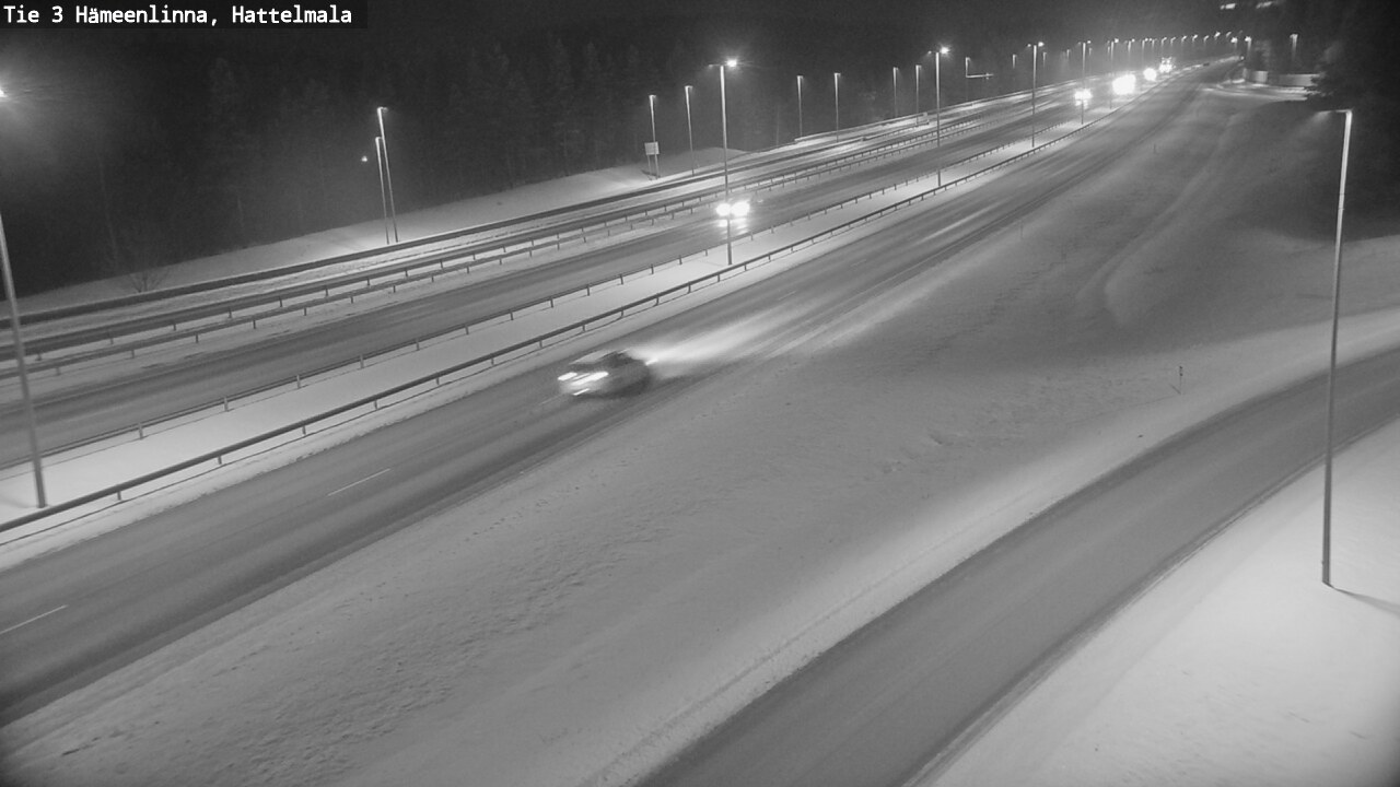 Weather Camera Image Väg 3 Tavastehus, Hattelmala, Hämeenlinna, Kanta-Häme