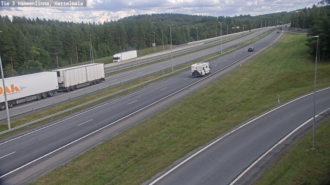 Kelikamerat Kuva Tie 3 Hämeenlinna, Hattelmala, Hämeenlinna, Kanta-Häme