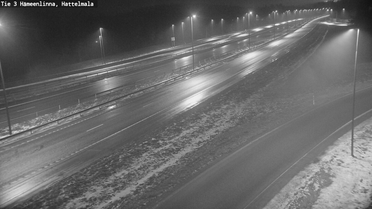 Weather Camera Image Väg 3 Tavastehus, Hattelmala, Hämeenlinna, Kanta-Häme