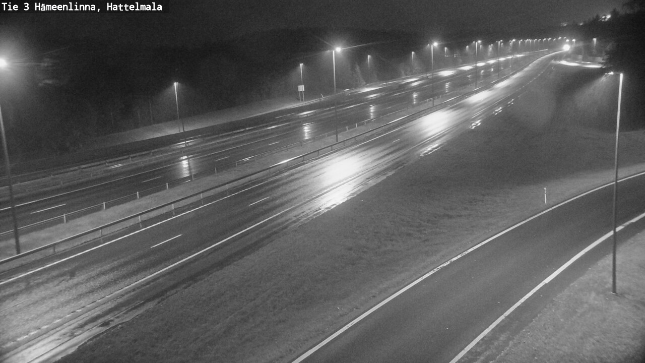 Weather Camera Image Road 3 Hämeenlinna, Hattelmala, Hämeenlinna, Kanta-Häme