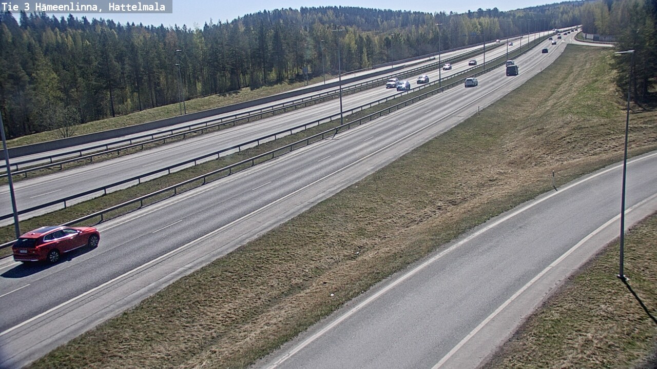 Kelikamerat Kuva Tie 3 Hämeenlinna, Hattelmala, Hämeenlinna, Kanta-Häme