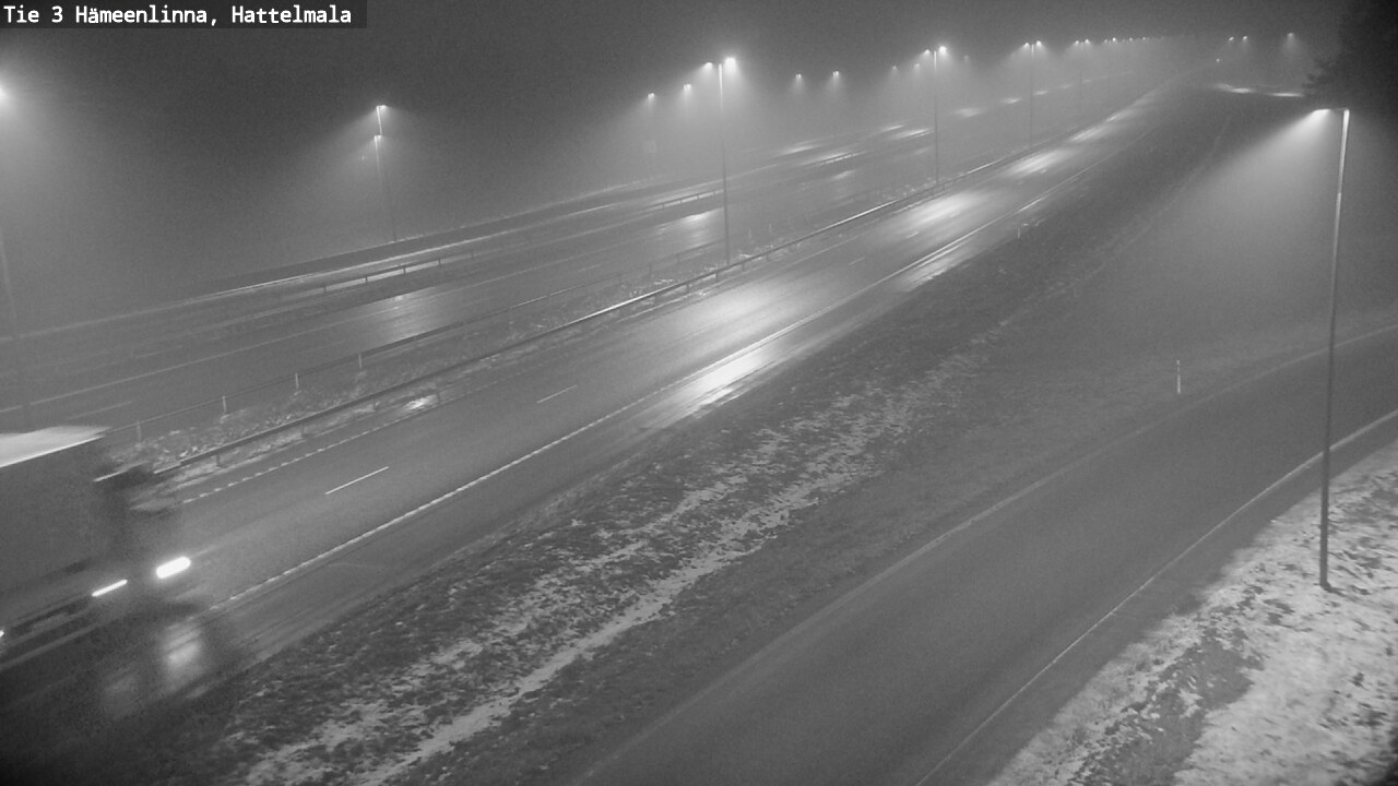Weather Camera Image Road 3 Hämeenlinna, Hattelmala, Hämeenlinna, Kanta-Häme