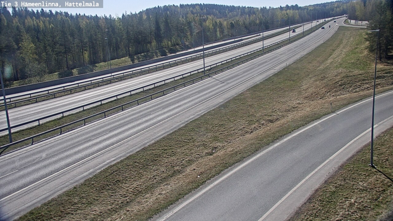 Kelikamerat Kuva Tie 3 Hämeenlinna, Hattelmala, Hämeenlinna, Kanta-Häme