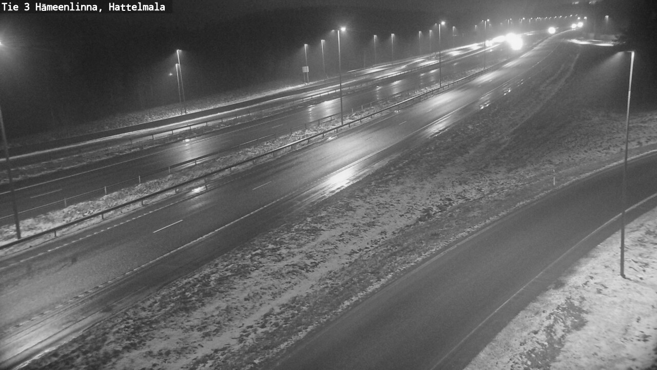 Weather Camera Image Väg 3 Tavastehus, Hattelmala, Hämeenlinna, Kanta-Häme