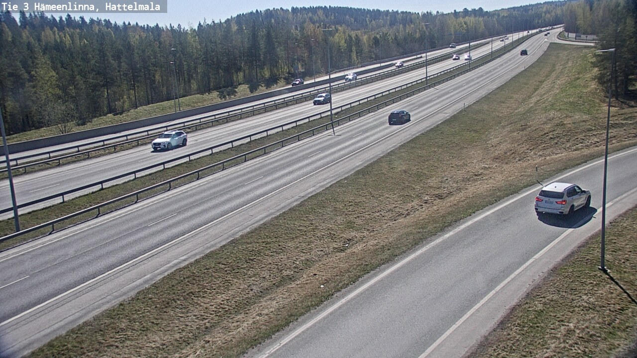 Kelikamerat Kuva Tie 3 Hämeenlinna, Hattelmala, Hämeenlinna, Kanta-Häme
