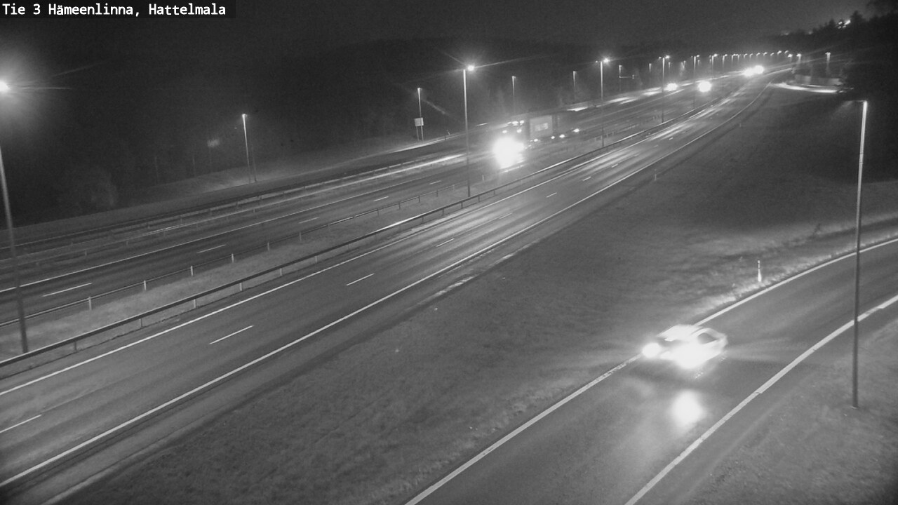 Weather Camera Image Road 3 Hämeenlinna, Hattelmala, Hämeenlinna, Kanta-Häme