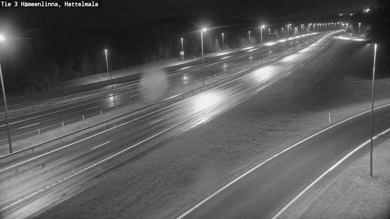 Weather Camera Image Road 3 Hämeenlinna, Hattelmala, Hämeenlinna, Kanta-Häme